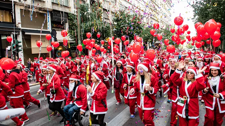 Athens Santa Run