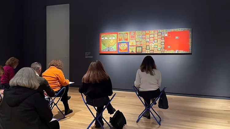 Βιωματική δράση Mindfulness στο Μουσείο Ίδρυμα Γουλανδρή Παγκράτι Slow Art