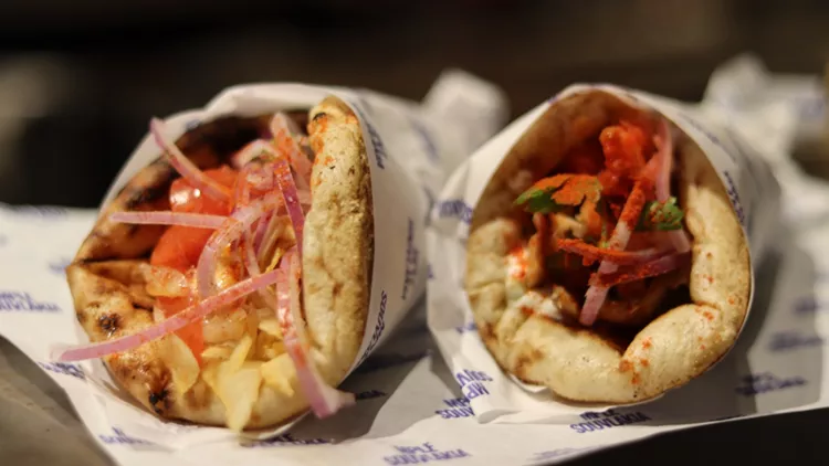 Μπλε Σουβλάκια