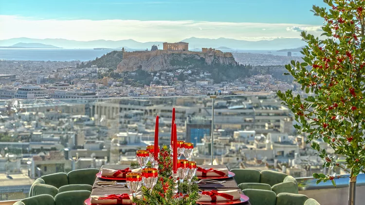 Sunday brunch La Suite Rooftop Restaurant του St. George Lycabettus