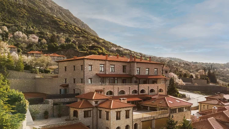 Santa Marina Arachova Resort & Spa Aerial