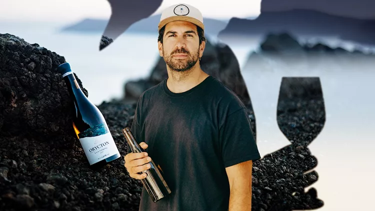 Μιχάλης Κούλογλου Orycton Kyanos Wines Σαντορίνη Ασύρτικο