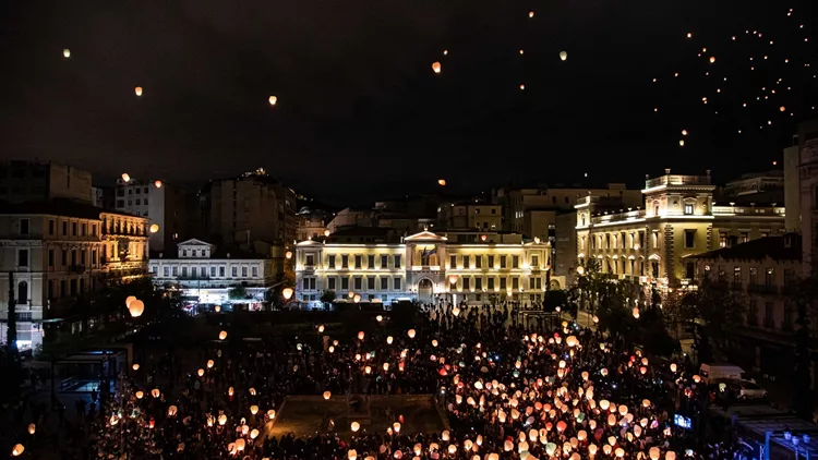 Χριστούγεννα στην Αθήνα 2022 Νύχτα των Ευχών