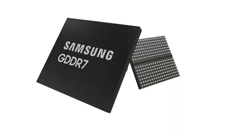 samsung μνήμη DRAM GDDR7