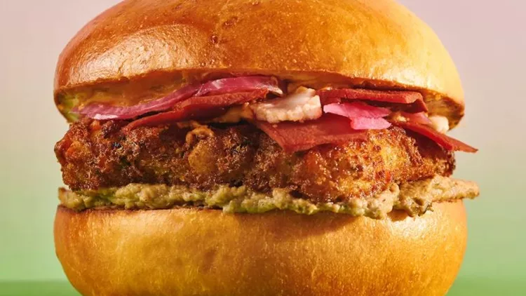 Vegan Burger Alain Ducasse