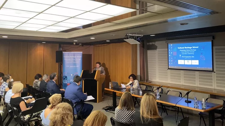 Από την έναρξη του εργαστηρίου για τη διαφύλαξη της πολιτιστικής κληρονομιάς στο Μέγαρο Μουσικής