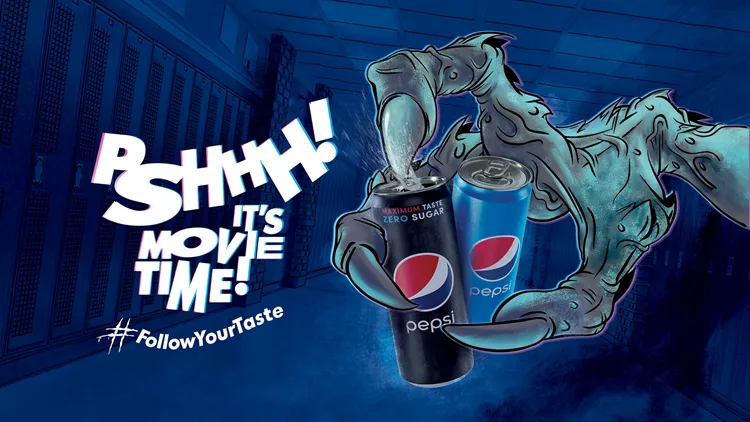 Pepsi Pshhh! It's movie time