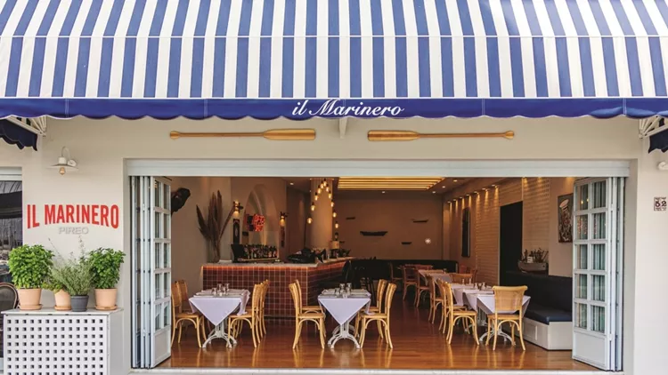 Ιταλικό εστιατόριο - Il Marinero - Μικρολίμανο