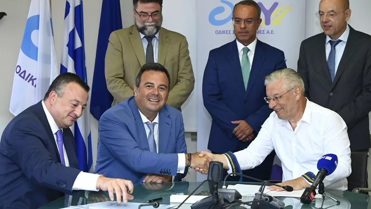 Υπογραφή σύμβασης της Ο.ΣΥ. Α.Ε.
