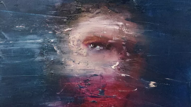 Φώτης Κλογέρης Χωρίς τίτλο 80x60 cm, λάδι σε καμβά