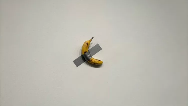 Comedian Maurizio Cattelan