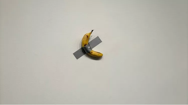 Comedian Maurizio Cattelan
