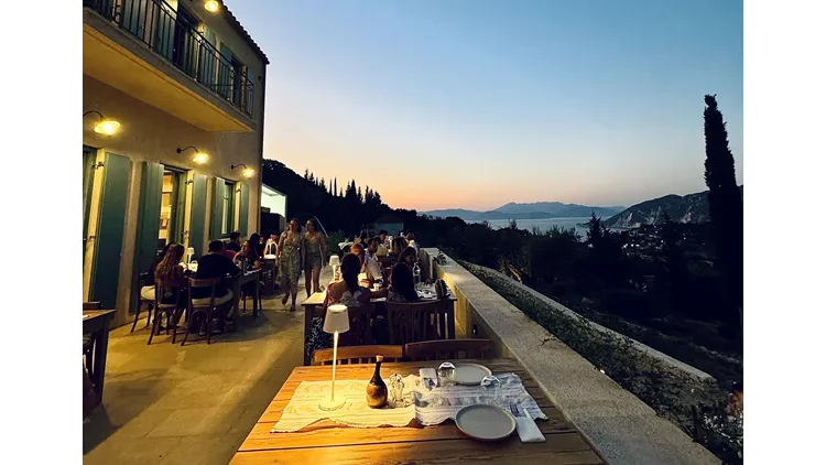 Το εστιατόριο Μυρτιά στην Ιθάκη
