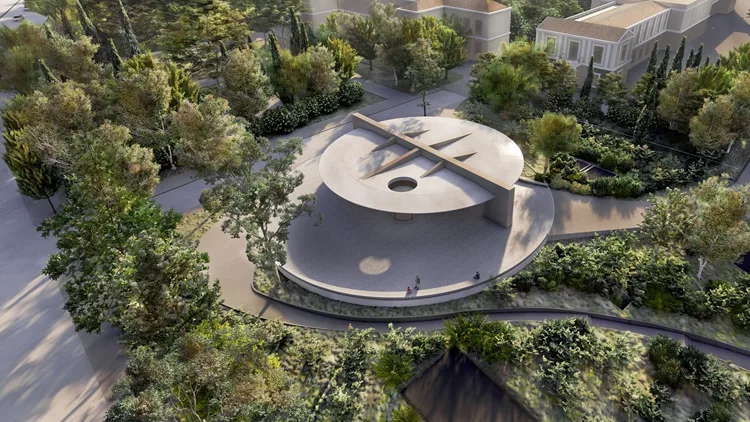 Ευελπίδων, σταθμός Μετρό Δικαστήρια στο Πεδίον του Άρεως