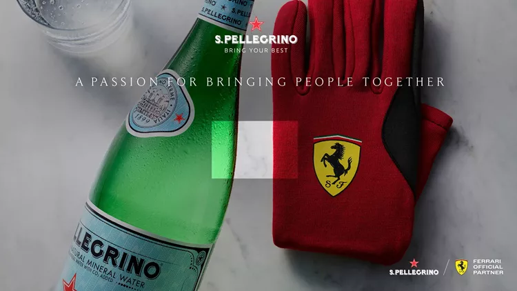Η Ferrari τρέχει με S.Pellegrino