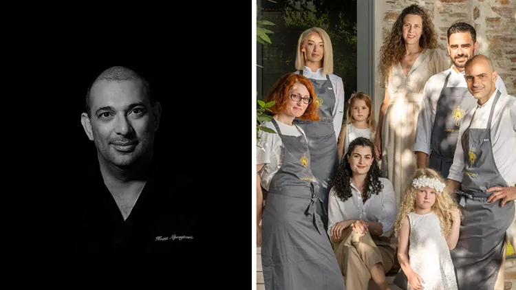 Γεύση από Σύρο, μέσα από δυο βραβευμένες κουζίνες