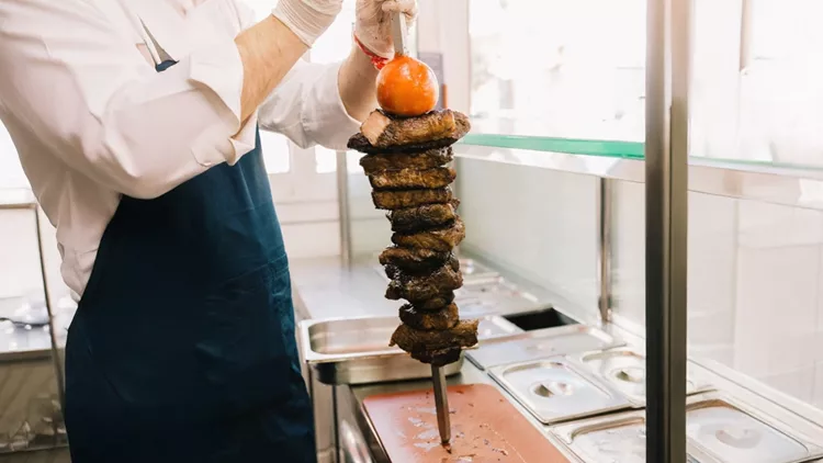 Σουβλάκι - καλαμάκι στην Αθήνα