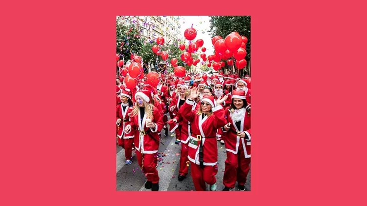 Athens Santa Run