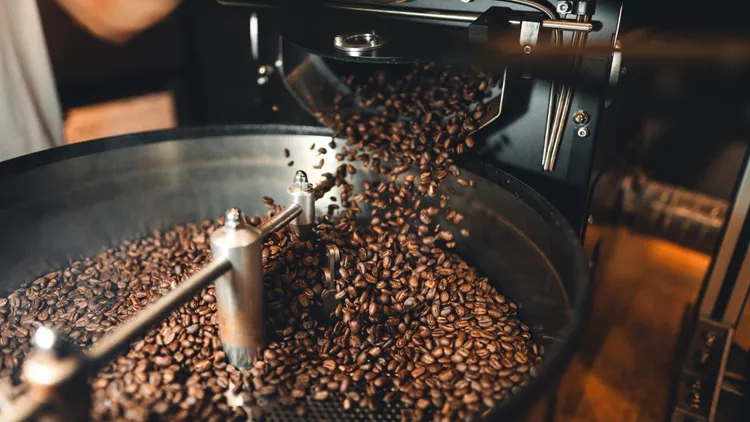 Καφές που καβουρδίζεται