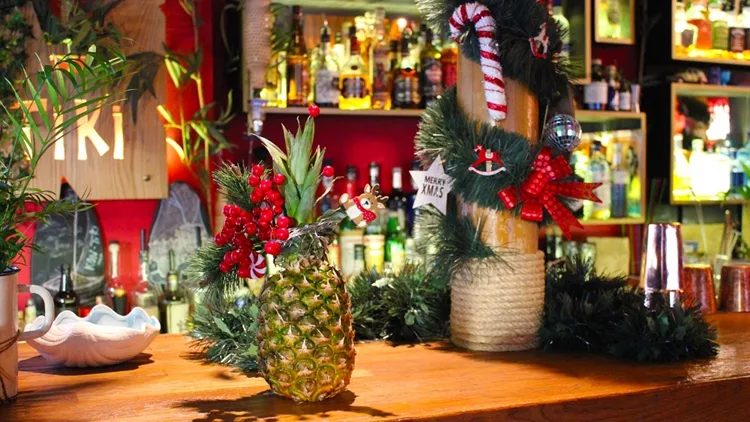Tiki Bar Athens Χριστούγεννα