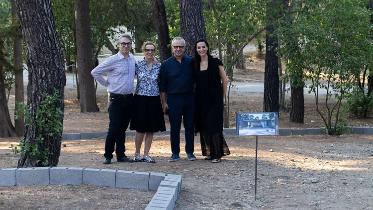 Θανάσης Δεμίρης, Αρχιτέκτονας, Εύα Μανιδάκη, Αρχιτέκτονας, Δημήτρης Πασσάς, Πρόεδρος Διοικητικού Συμβουλίου Φεστιβάλ Αθηνών Επιδαύρου, Κατερίνα Ευαγγελάτου, Καλλιτεχνική Διευθύντρια Φεστιβάλ Αθηνών Επιδαύρου