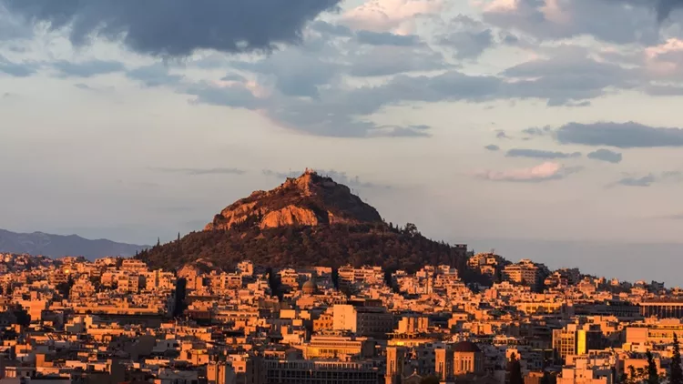 Urban Art Project Athens Lights of the City Λυκαβηττός