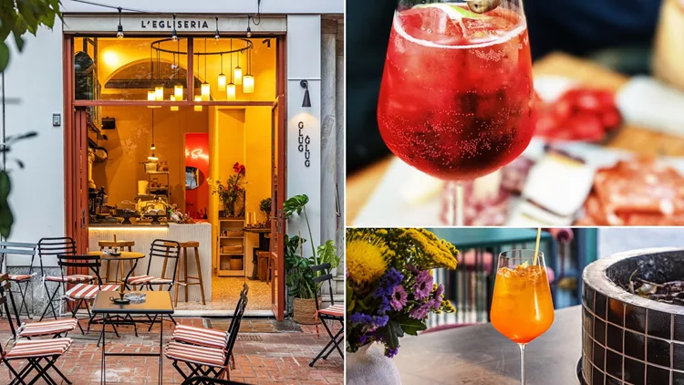 Μπαρ για Spritz, Negroni και Aperitivo στην Αθήνα