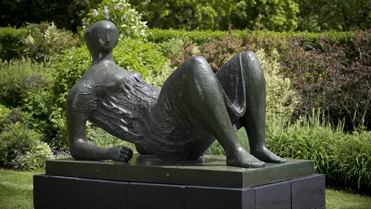 Henry Moore Draped Reclining Figure
