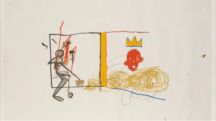 Jean Michel Basquiat Untitled