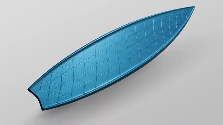 Marc Newson Blue Surfboard