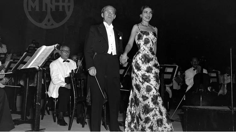 Η Μαρία Κάλλας στο Ηρώδειο 1957