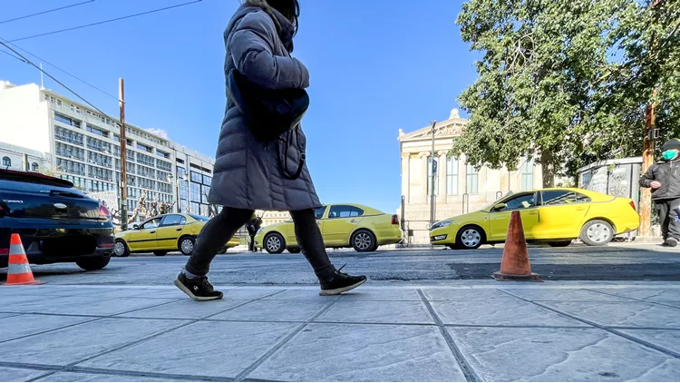 Πεζοδρόμια Δήμος Αθηναίων