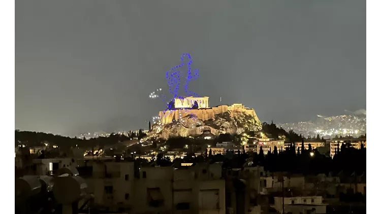 Ακρόπολη drone show