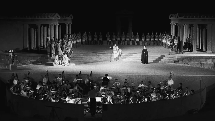 Μήδεια Κερουμπίνι Επίδαυρος Μαρία Κάλλας 1961