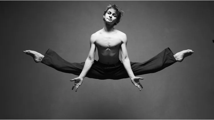 The stars shine under the Acropolis Daniil Simkin Berlin State Ballet