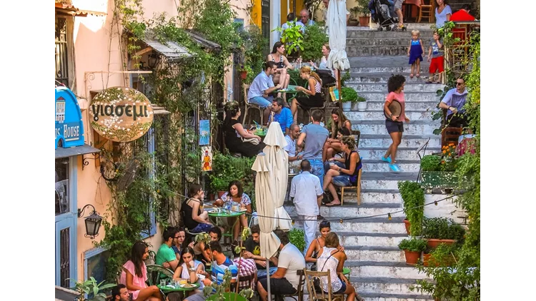 Το καφέ μπιστρό Γιασεμί στην Πλάκα