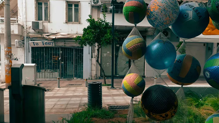 Oμάδα7 Περιπατητική διαδρομή/performance στην Παναγή Τσαλδάρη