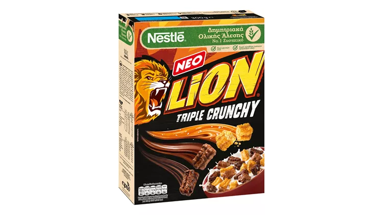 ΝΕΑ Δημητριακά LION Triple Crunchy: Η τριπλή τραγανή απόλαυση που θα σε ενθουσιάσει!