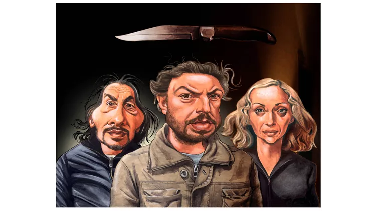 Μαχαιροβγάλτης του Οικονομίδη - Εικονογράφηση Πέτρος Ζερβός