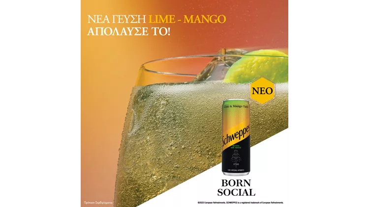 schweppes lime mango