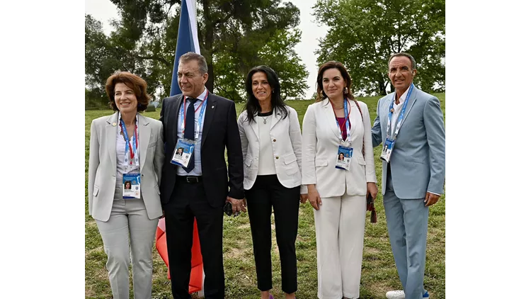 Η Όλγα Κεφαλογιάννη στην Τελετή Αφής της Ολυμπιακής Φλόγας