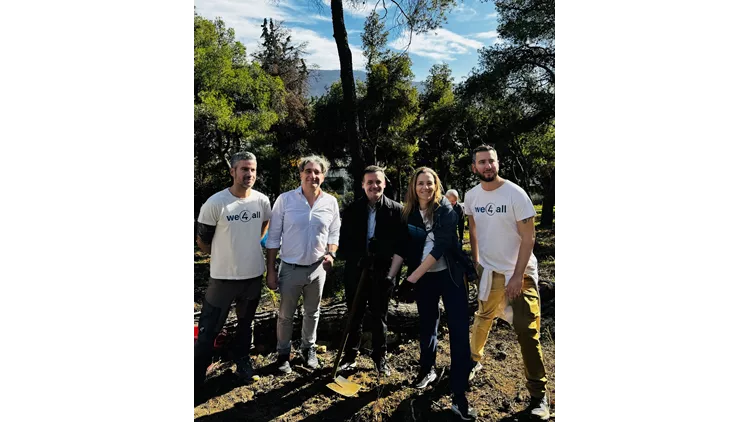 δενδροφύτευση στον Λυκαβηττό