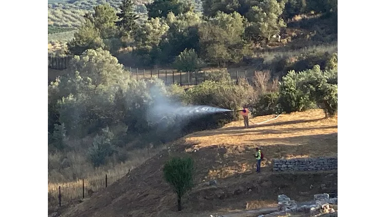 Ολοκληρωμένο σύστημα πυρόσβεσης στον αρχαιολογικό χώρο των Μυκηνών