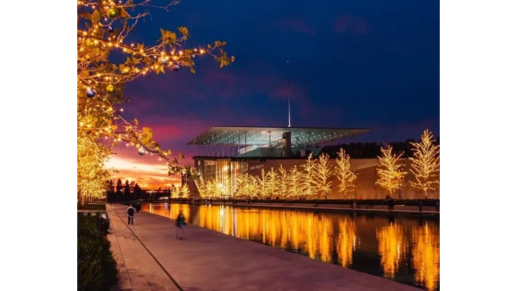 Χριστουγεννιάτικο μπαρ στο Σταύρος Νιάρχος