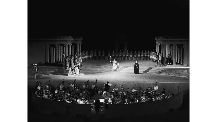 Μήδεια Κερουμπίνι Επίδαυρος Μαρία Κάλλας 1961
