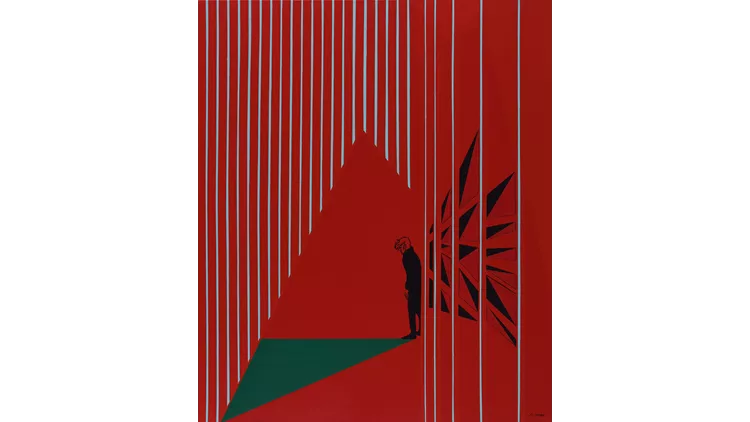 Γιώργος Νίκας "Dandy" 120x100cm ARO