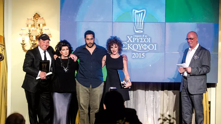 Χρυσοί Σκούφοι 2015: τα highlights της λαμπερής βραδιάς της απονομής