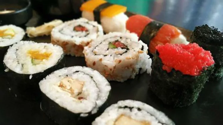Vegan sushi στο «Rosebud»