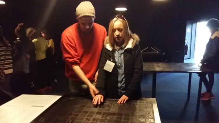 Εγκαίνια Εγκατάστασης Shapereader για ανθρώπους με και χωρίς προβλήματα όρασης