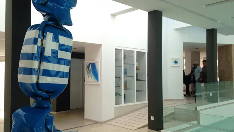 Έργο της Laurence Jenkell στο Patmos Aktis Suites & Spa